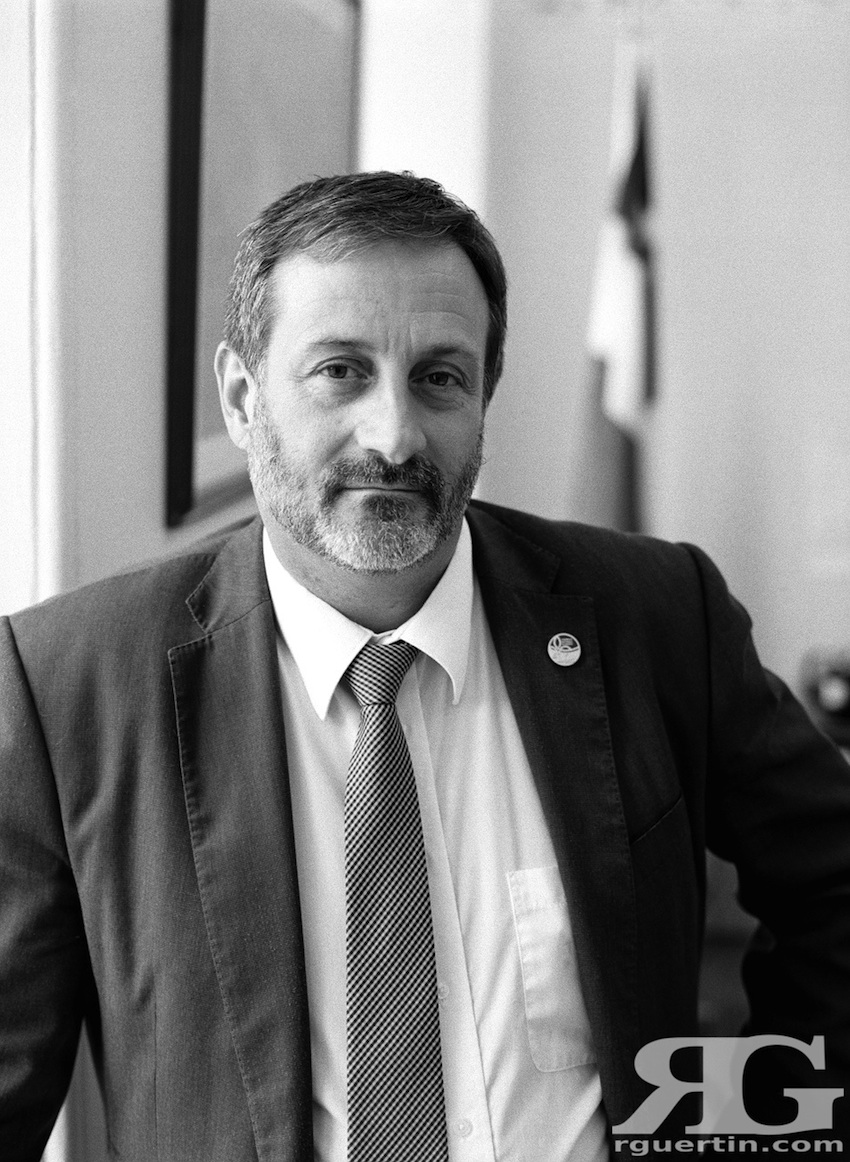 Sylvain Roy, député du Parti Québécois de Bonaventure, photographié à l'Assemblée nationale